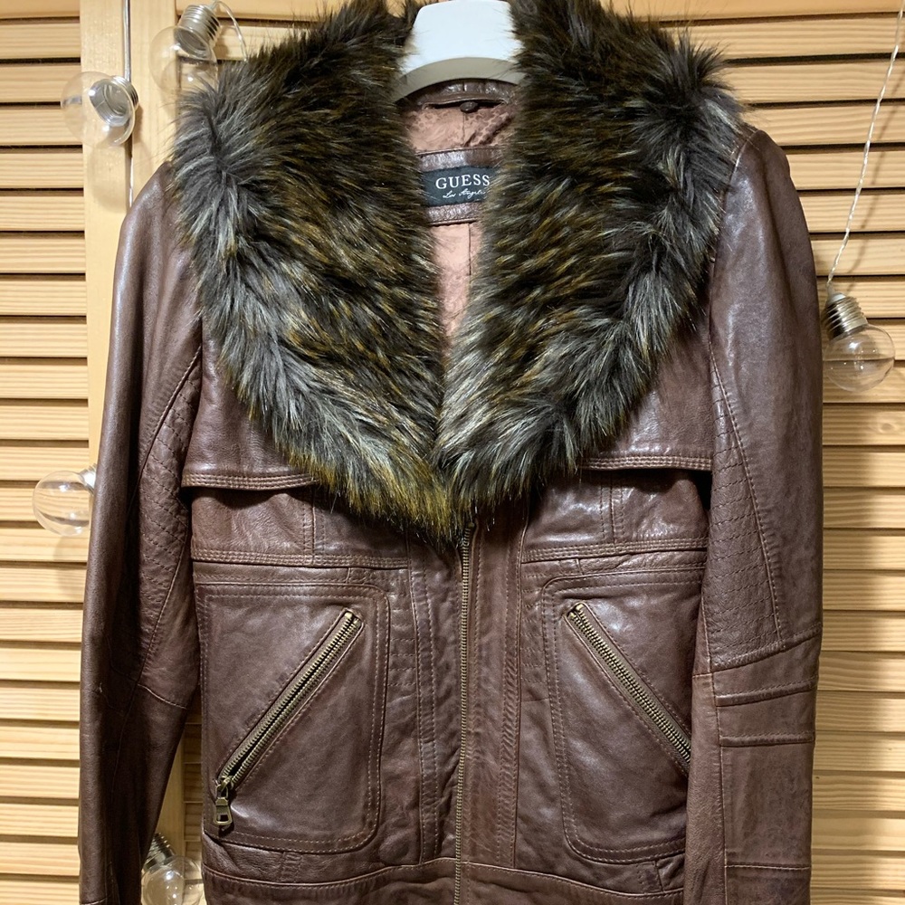 Guess Leather Jacket